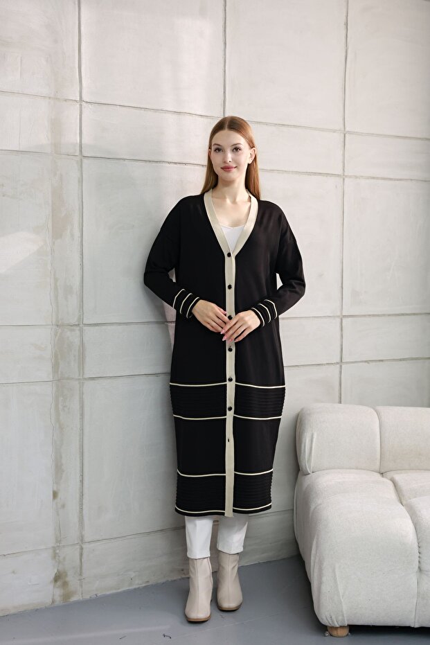 Kadın Merserize hırka - 1