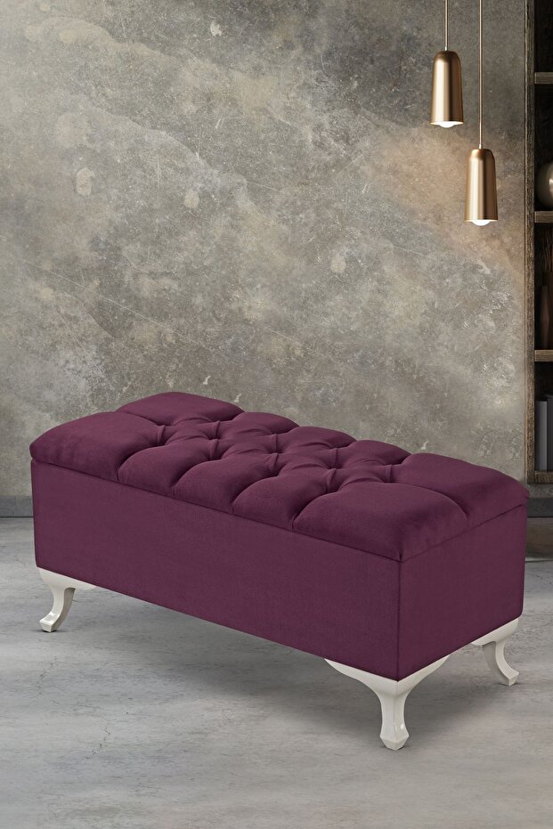 Trenddeks Lüks 1. Kalite Sandıklı Puf - 1