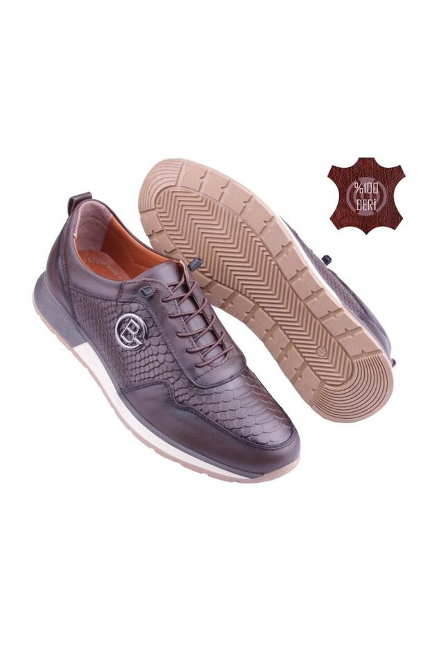 Inner Outer Genuine Leather Orthopedic Ultra Comfortable Stylish Men's Shoes BRT015