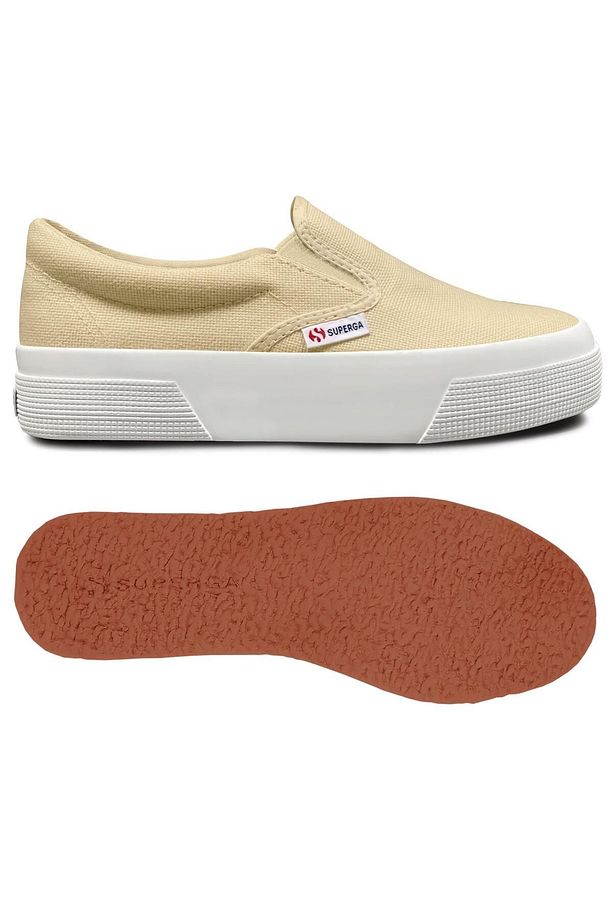 2740 Platform Slipon Kadın Sarı Platform Sneaker - 2