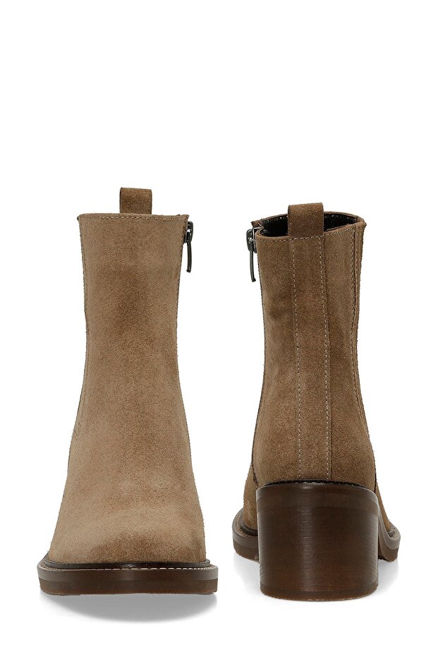 SETRON 4PR Taba Kadın Topuklu Bot - 5