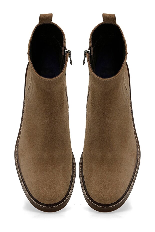 SETRON 4PR Taba Kadın Topuklu Bot - 4