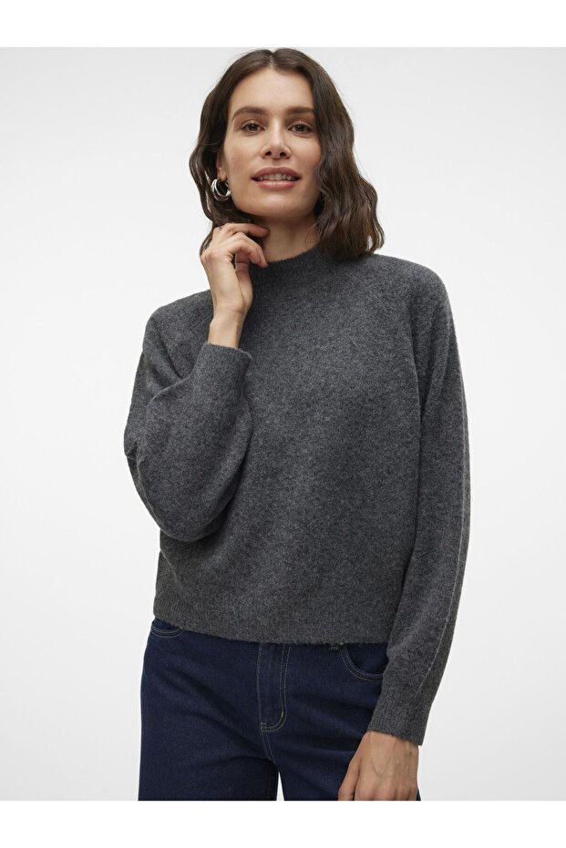 Strickpullover VMLEAF Pullover - 5