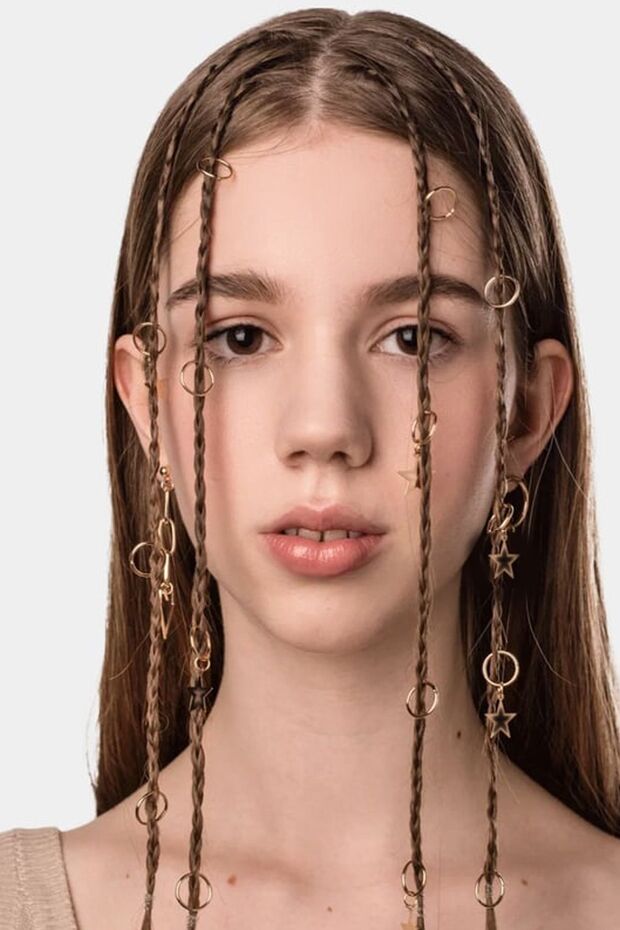 Comet Hair Earrings 12 Pieces