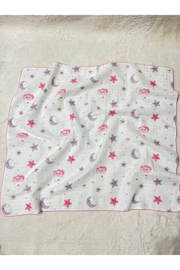 Multi-Purpose Muslin Blanket 75*85 cm Baby & Child & Newborn Muslin Blanket, Muslin Cloth