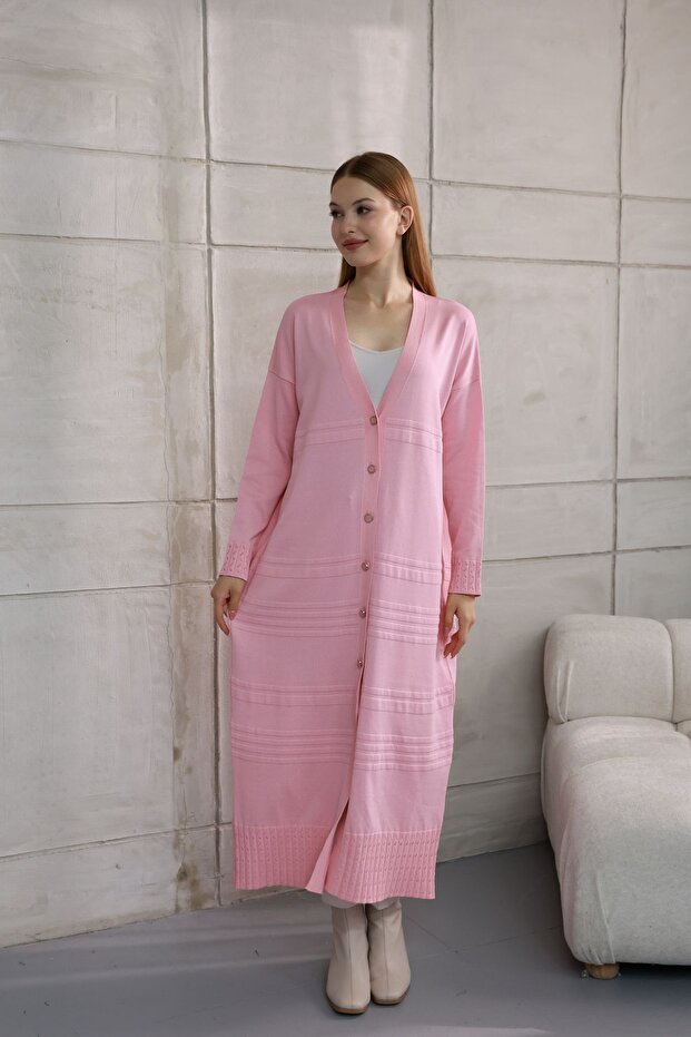 Kadın Merserize hırka - 1