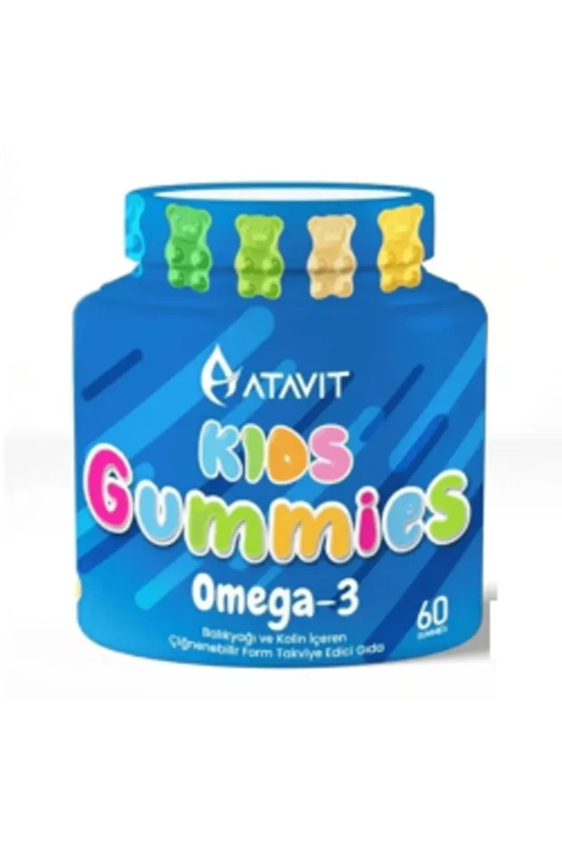 STD Atavit Kids Omega-3 60 Gummies ( TEKLİDİR ) - 1