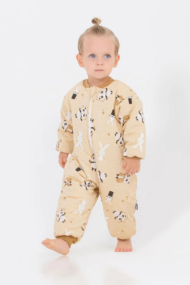 1-5 Yaş Unisex 2.5 Tog Kalın Desenli Uyku Tulumu - 2