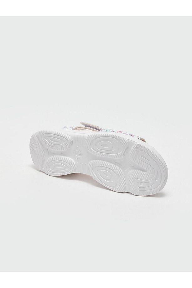 LCW STEPS Baskılı Cırt Cırtlı Kız Çocuk Sandalet - 4