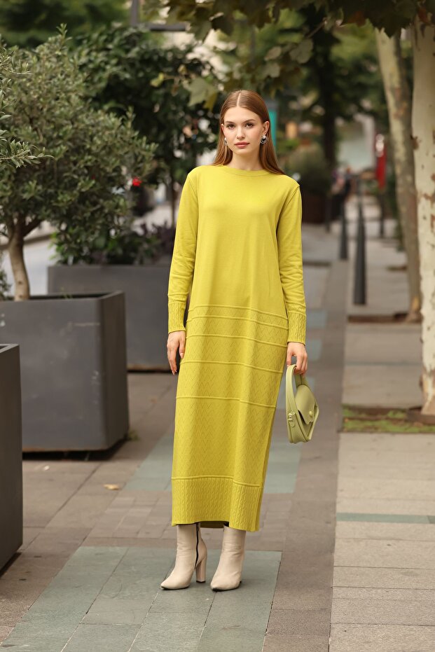 Kadın Merserize Elbise - 1