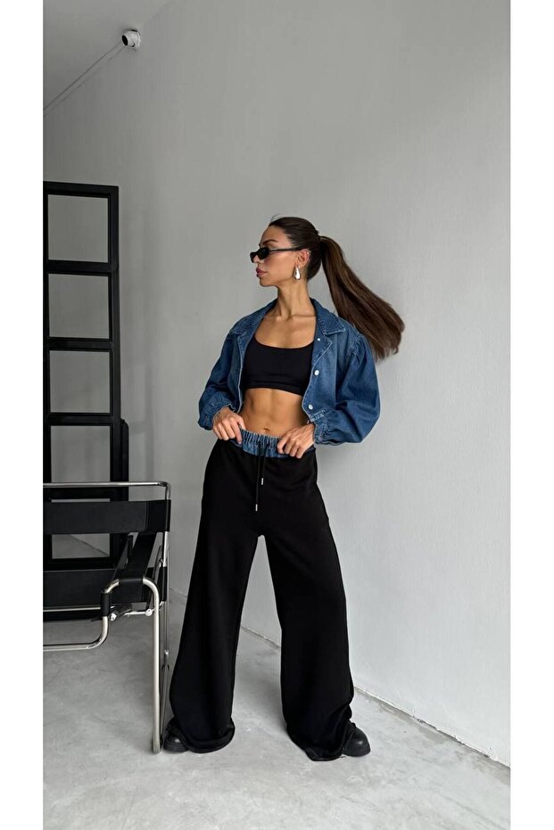 Denim Jacket - Crop Model - 5