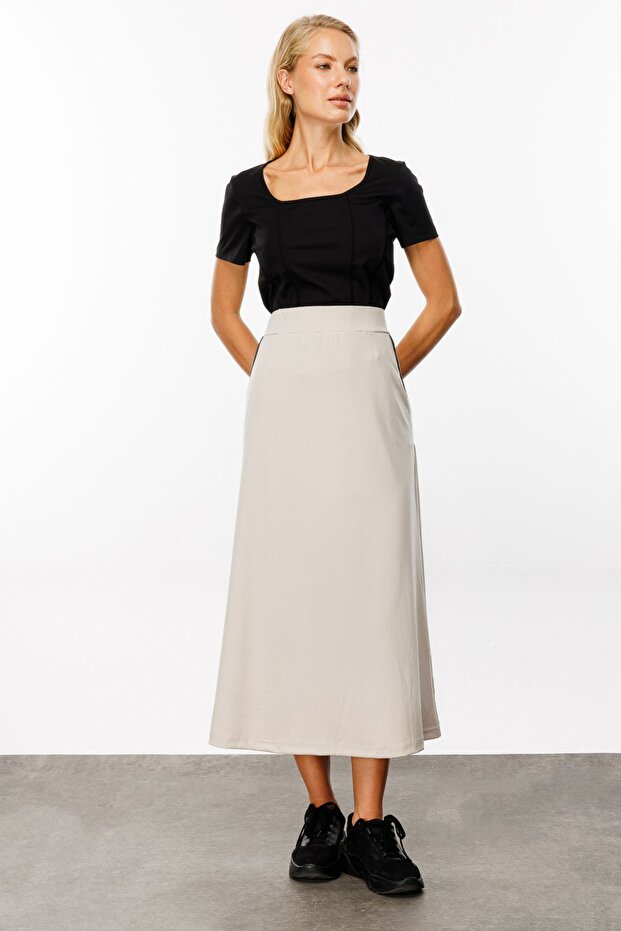 Maxi Boy Penye Etek - 2