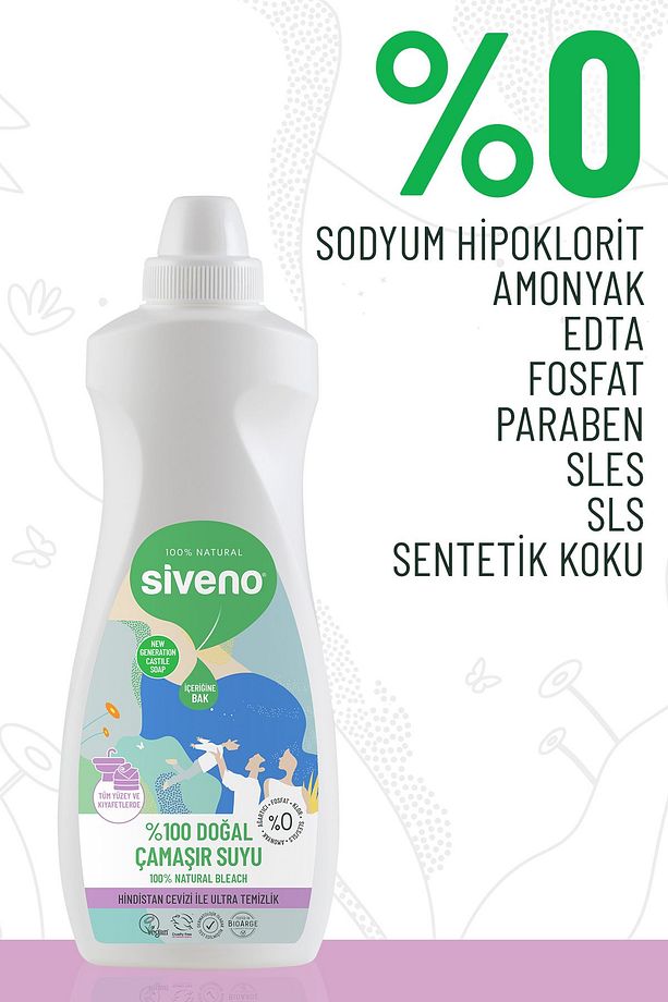 %100 Doğal Çamaşır Suyu Bitkisel Lavanta Çay Ağacı Tüm Yüzey ve Kumaşlarda 700 ml - 4
