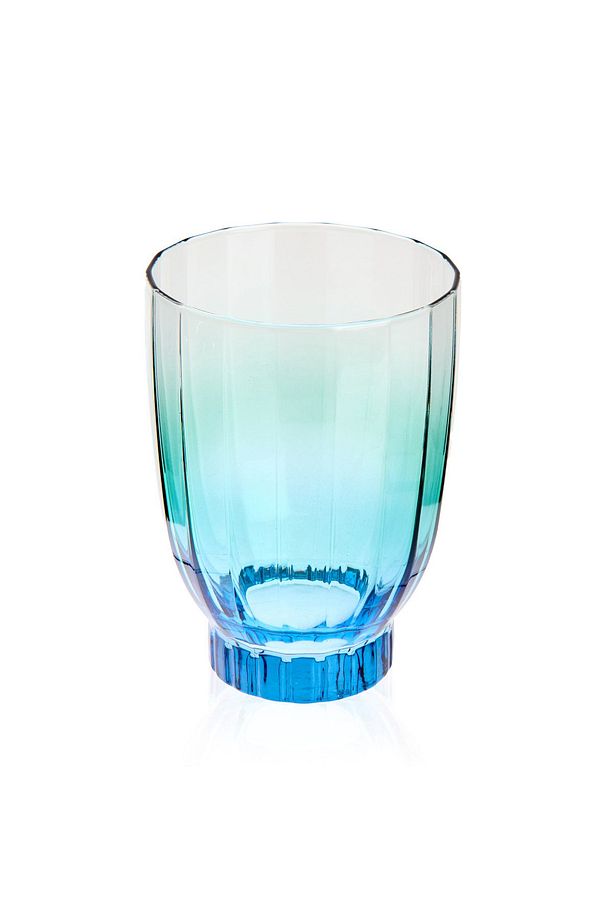 Elite 4'lü Meşrubat Bardağı - Mavi - 320 ml - 4