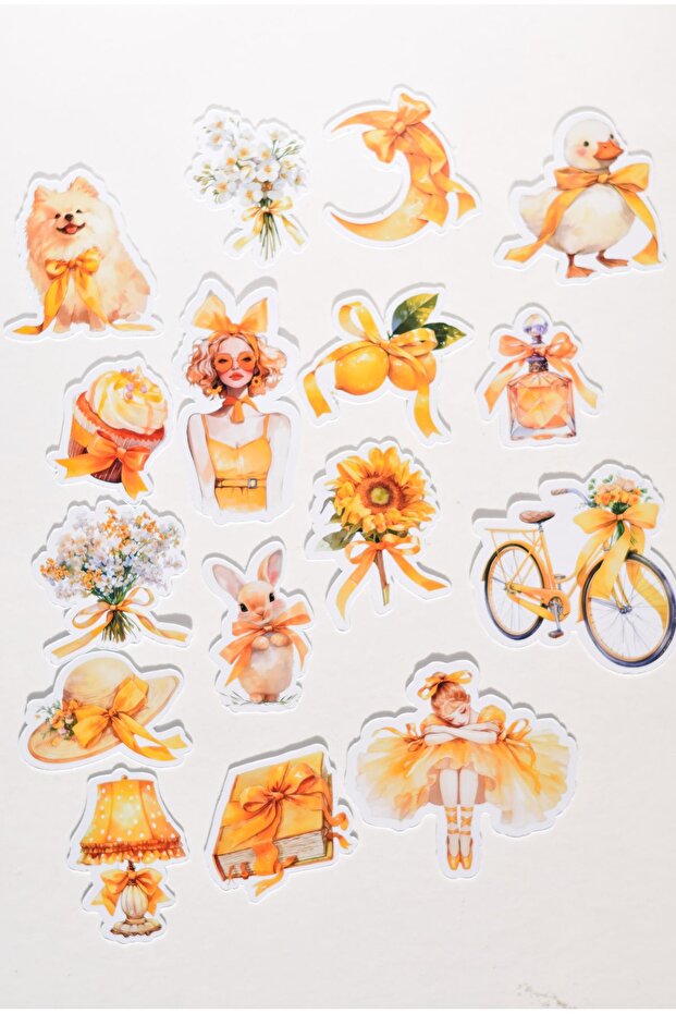 Cute Sparkle of Dream Yellow Sticker - Scrapbook, Journal, Planner