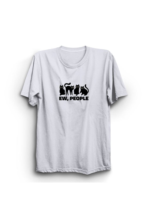 Anti-Social Cats, Ew People, Anti-Social Cats 100% Cotton T-Shirt