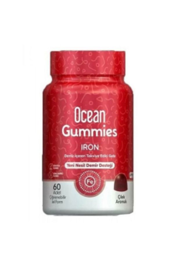 STD Orzax Ocean Gummies İron 60 Çiğneme Formu ( TEKLİDİR ) - 1