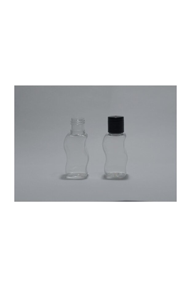 25 Pieces Empty Plastic Bottle, Empty Liquid Shampoo Cream Bottle, Travel Bottle, Sample Bottle 30ml