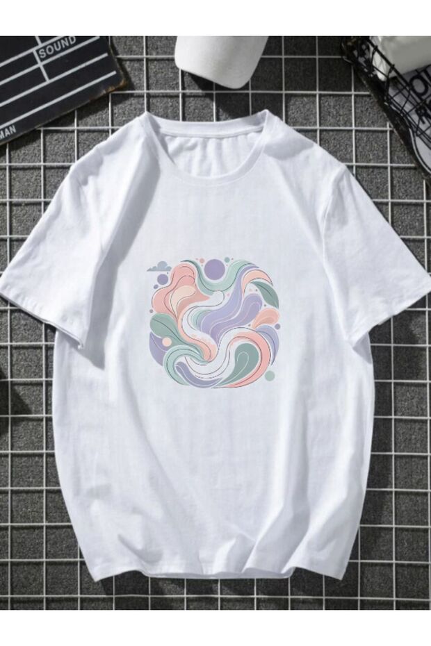 Oversize Baskılı T-shirt