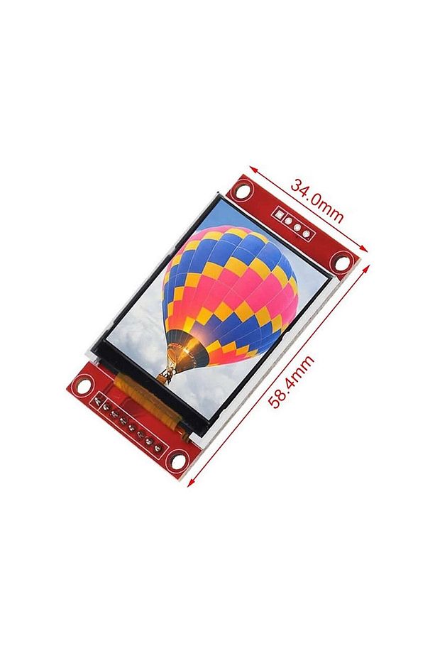 1.8 inch Lcd Tft Modül Qvga 128x160 Pixel 1.8” 8 Pin Spı Seri Ekran Sd Kart Soketi St7735 Arduino - 2