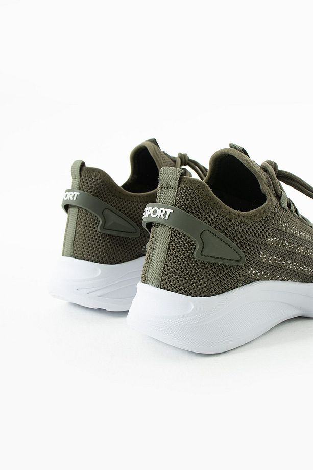 Haki Buz Unisex Yıkanabilir Rahat Hava Alabilen Kokusuz Triko Spor Ayakkabı Sneaker 015 - 7