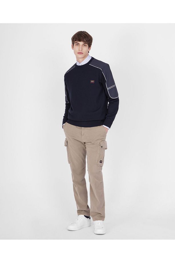 Men's Knıtted Roundneck C.w. Wool - 5