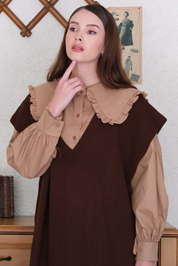 Acı Kahve Triko Jile - 5