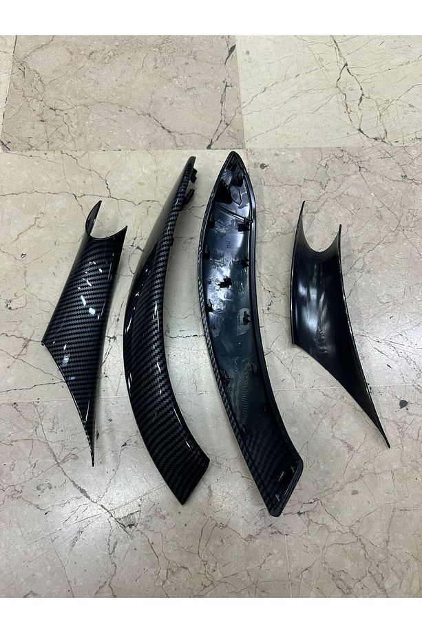 BMW 4 SERİSİ F32 F33 F36 KAPI KOLU KARBON ALT VE ÜST KAPLAMASI - 6