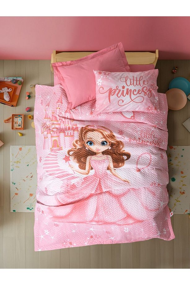 Junior Tek Kişilik Complete Set Gimbiya Pembe - 1