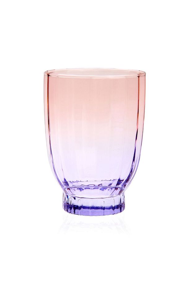 Elite 4'lü Meşrubat Bardağı - Mor - 320 ml - 4