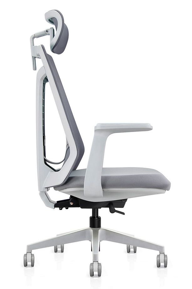 Xd-1010 Fileli Başlıklı Çalışma Koltuğu Gri - 1