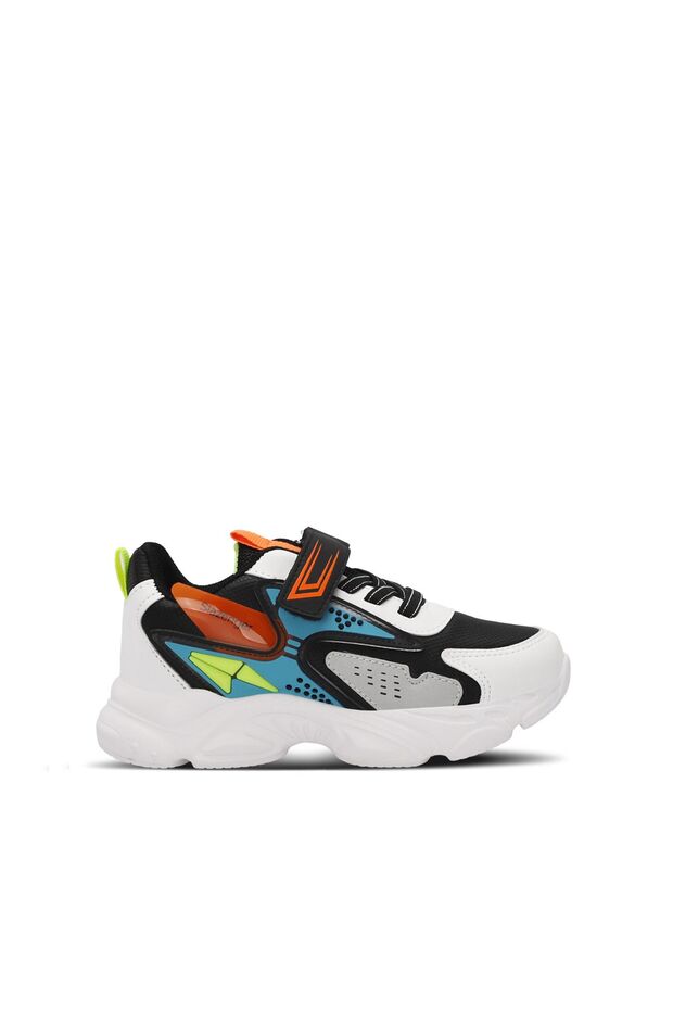 Nabil unisex child Sneakers shoes black / white