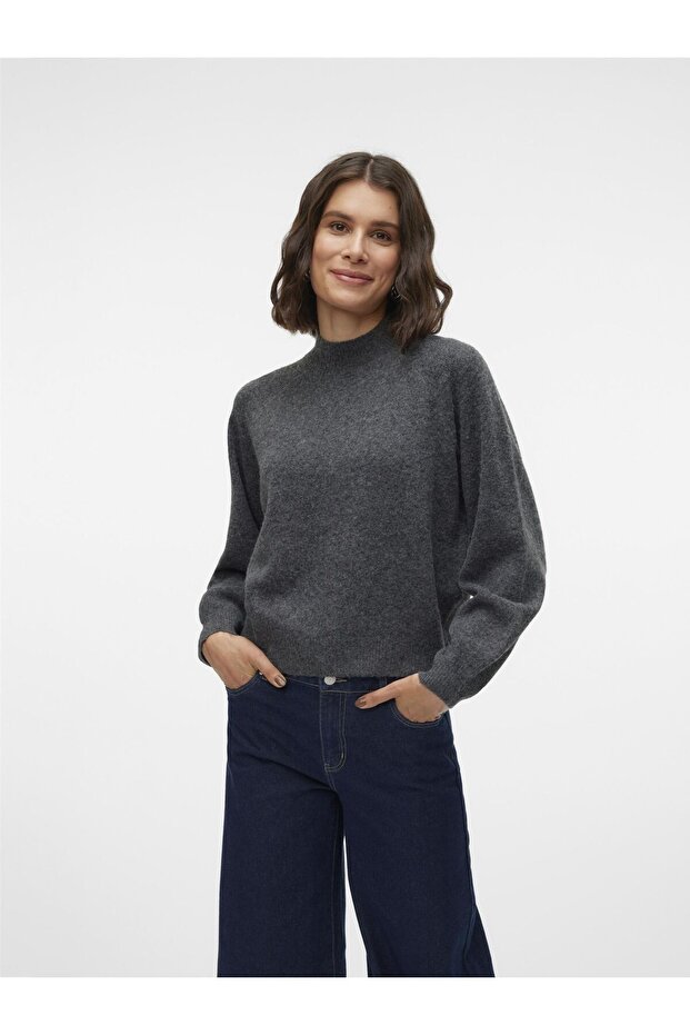 Strickpullover VMLEAF Pullover - 1