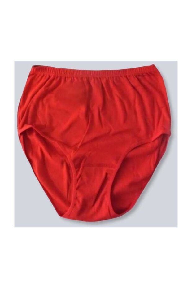 Women's Red 6-Pack Cotton Rib Bato Panties