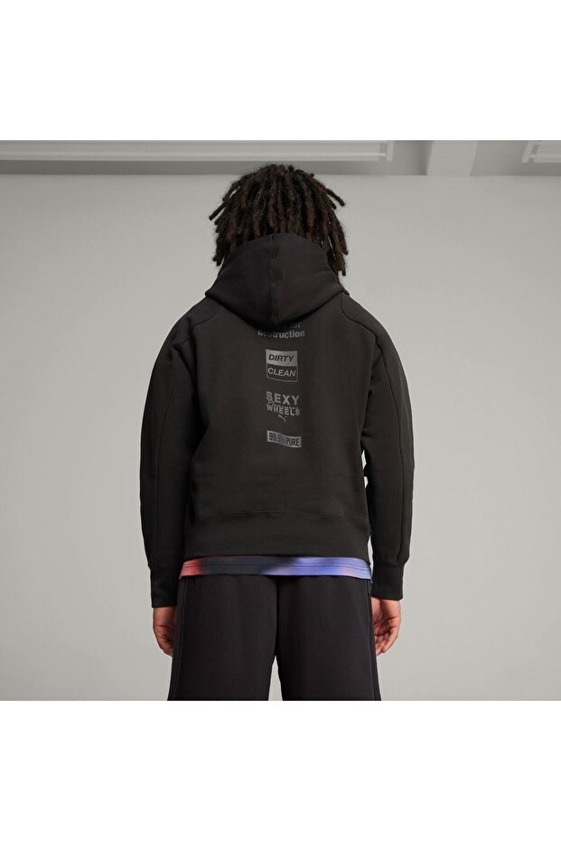 x PLEASURES Kapüşonlu SWEATSHIRT - 4