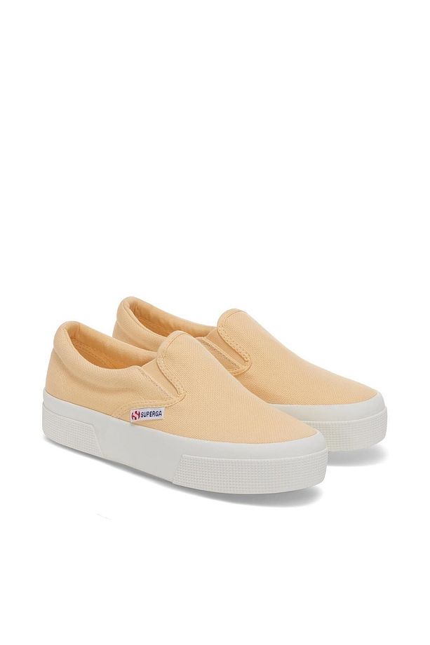 2740 Platform Slipon Kadın Sarı Platform Sneaker - 1