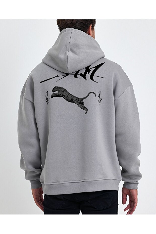 Vek Pars Oversize Hooded Sweatshirt Hoodie