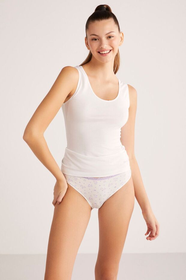 Ten renk Basic modal Sıngle Atlet - 1