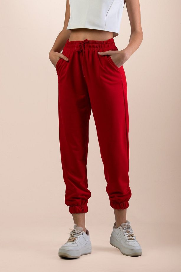 Unisex Regular Fit Rahat Kalıp Eşofman Altı - 3