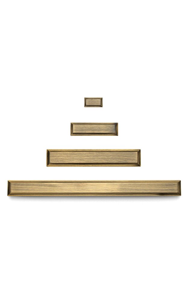 9088 Line-Çizgili Kulp Antik Renk Tek Adet 512 mm - 3