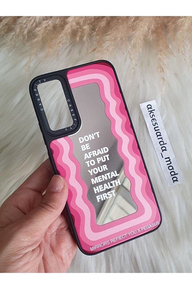 حافظة سامسونج جالاكسي A35 المتوافقة مع نمط المرآة - 1