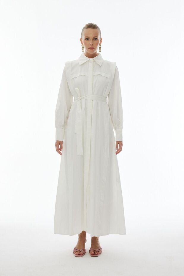 Poplin Shirt Dress