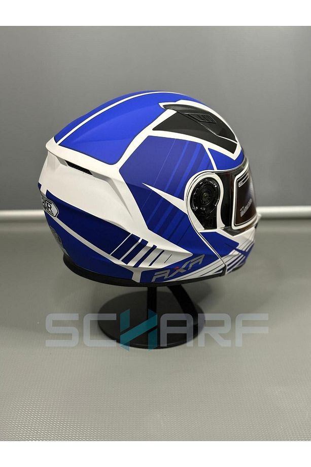 RXR HELMETS JK-908 Güneş Vizörlü Çene Açılır Kask - 6