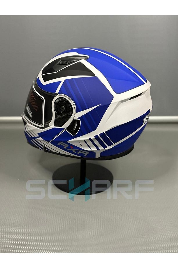 RXR HELMETS JK-908 Güneş Vizörlü Çene Açılır Kask - 4