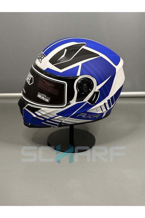 RXR HELMETS JK-908 Güneş Vizörlü Çene Açılır Kask - 3