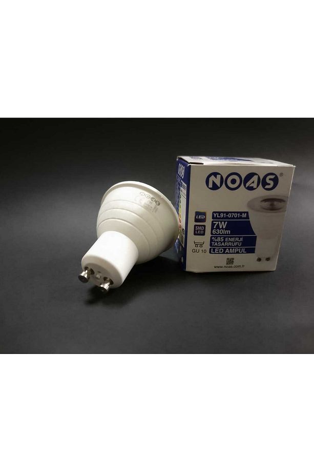 7W GU10 MERCEKLİ LED ÇANAK AMPUL  YL91-701-M (MAVİ) - 2
