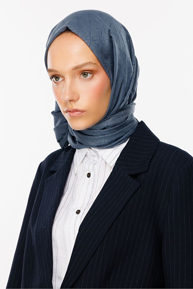 Antrasit Bambu Jakar Şal - 7