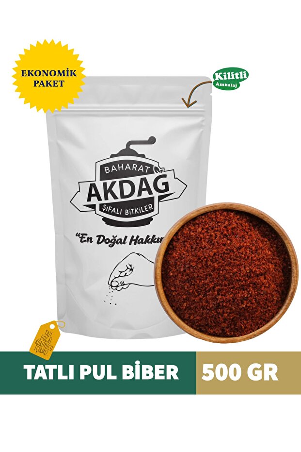 TATLIU İPEK PUL BİBER 500 GR