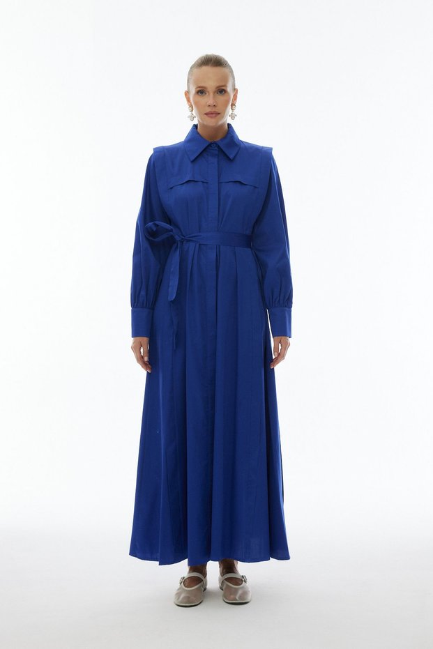 Poplin Shirt Dress