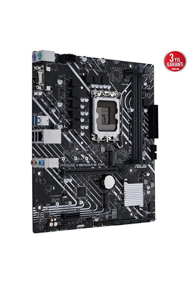 / ASUS PRIME H610M-E D4-CSM DDR4 3200MHz DP HDMI M.2 mATX 1700p - 3